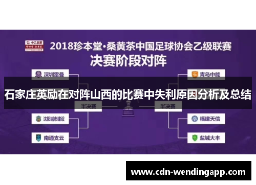 石家庄英励在对阵山西的比赛中失利原因分析及总结